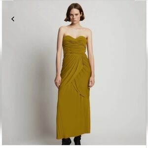 Proenza schouler jersey bustier dress